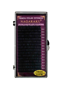 Вії чорні 0.07B 14mm