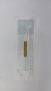 14U PCD золотая плоская закругленная игла лезвие для микроблэйдинга
