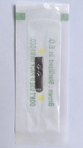 19U PCD серебряная плоская закругленная игла лезвие для микроблэйдинга