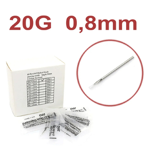 Голка для пірсингу 20G, 0,8 мм