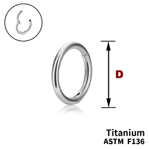 Кільце-клікер гладке, ТИТАН
